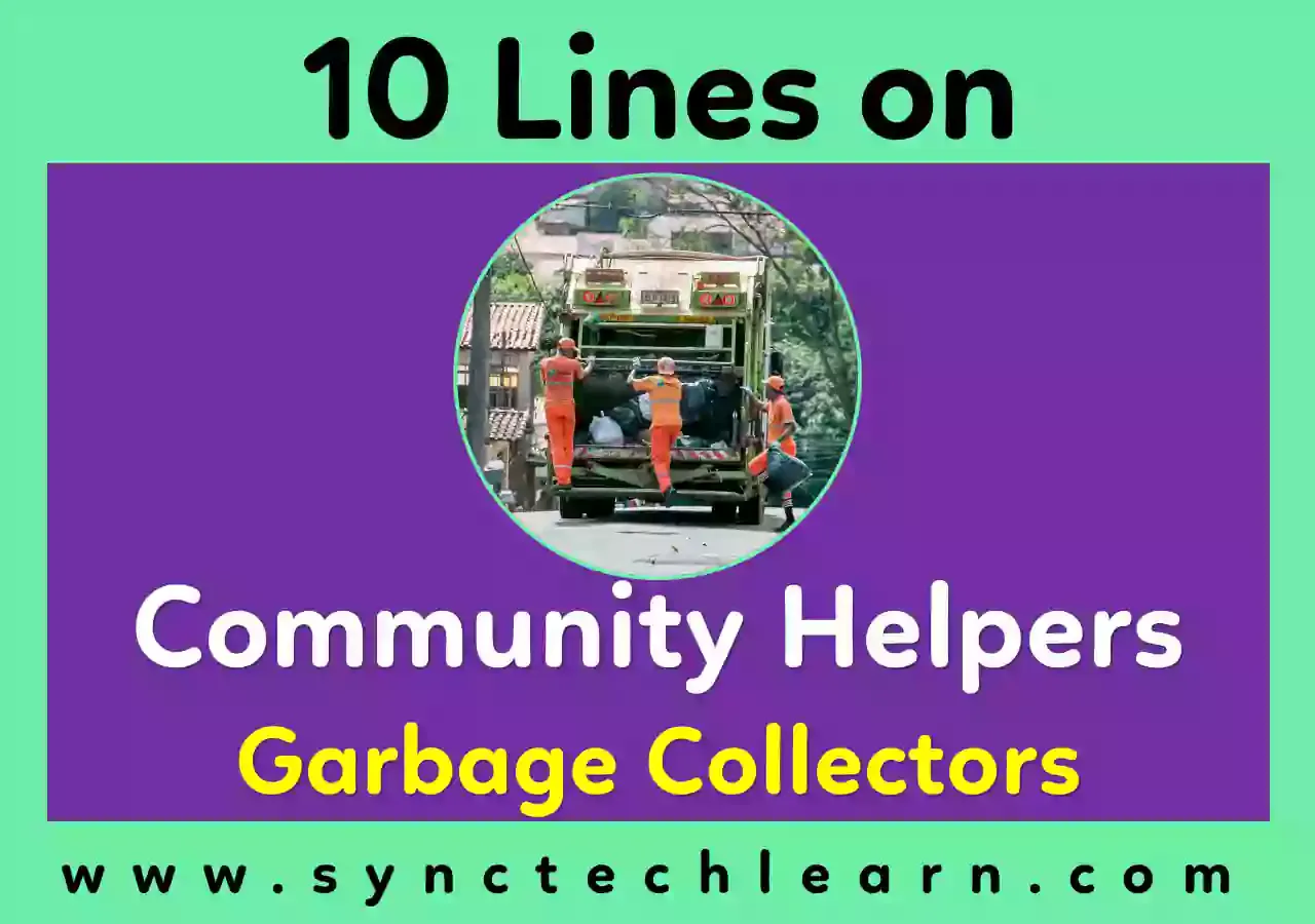 Community Helpers Garbage Collectors