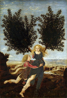   Antonio del Pollaiolo, Apollo and Daphne, National Gallery London