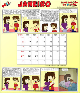 calendário 2013 johnny overjoy janeiro