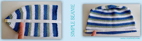 how to crochet a simple beanie, beanies, hats, photo tutorial,