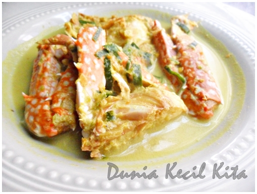 DUNIA KECIL KITA .: Ketam Masak Lemak Cili Api