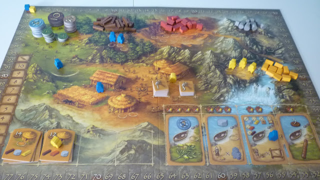 Partida en juego Stone Age