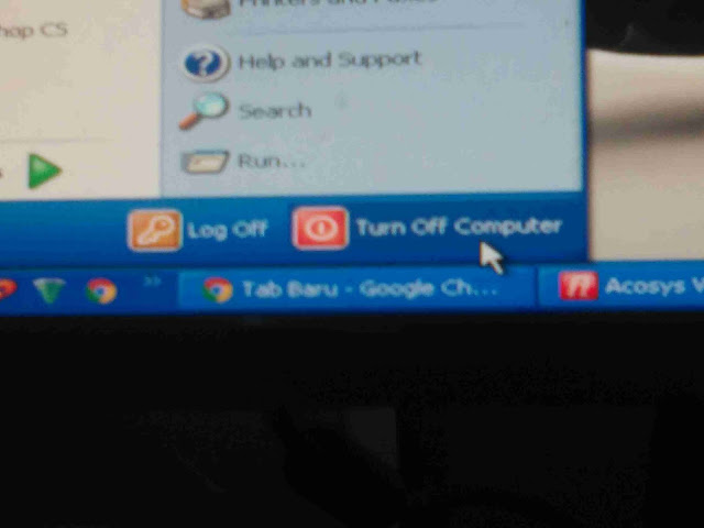 Cara Mematikan atau Shut Down Komputer Yang Baik dan Benar