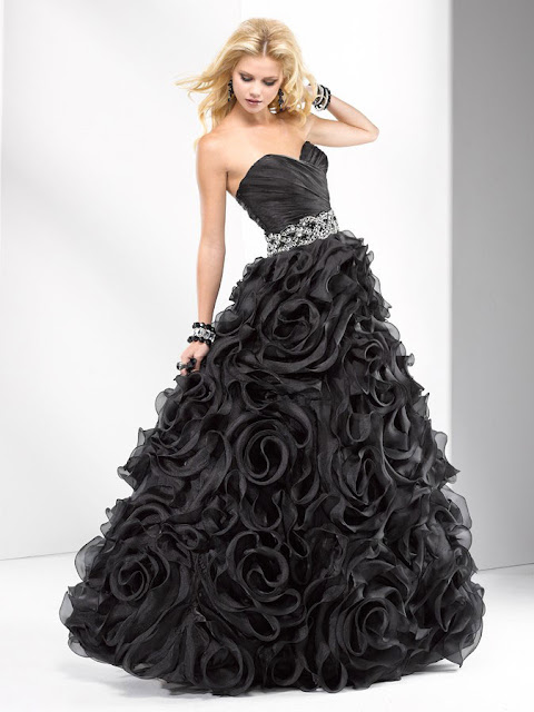 Black Ball Gowns Prom Dresses From Flirt by Maggie Sottero