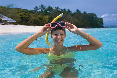 Snorkelling at the Great Barrier Reef