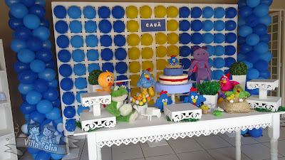 decoração festa infantil, festa galinha pintadinha, decoração galinha pintadinha, decoração provençal,Londrina e região, villa folia
