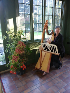 Join us Tonight (12-9-15) for our Holiday Coffee House with Harpist De Luna