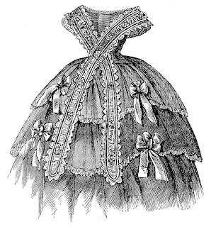 dress antique fashion victorian digital download image