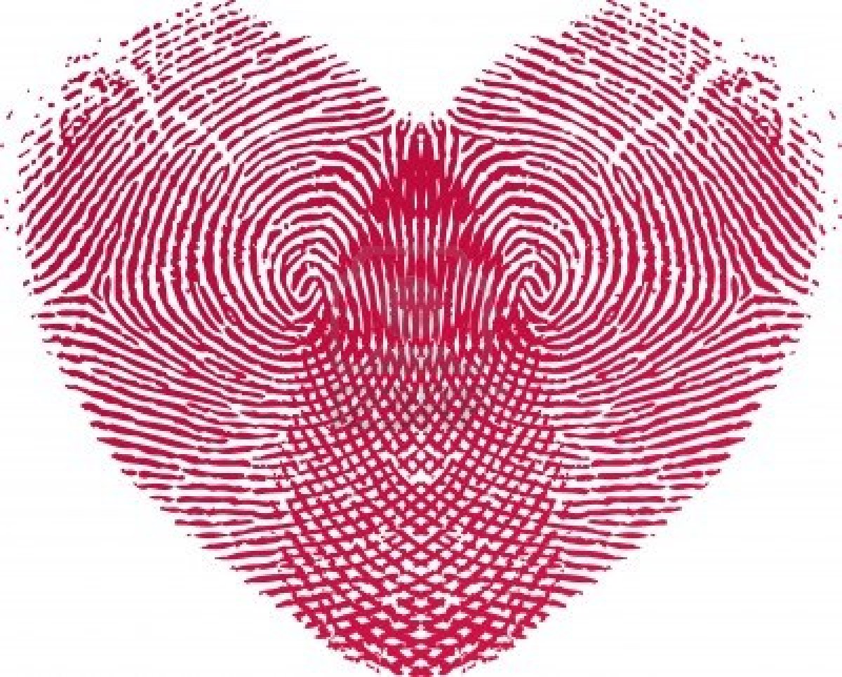 Fingerprint Heart 4