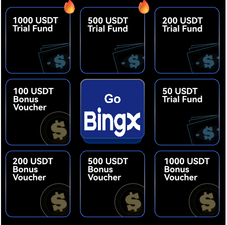 اشترك واكمل التحقق KYC واربح جوائز كاش حتي 1000 دولار مجانا مع BingX