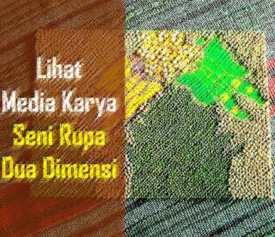 Media Karya Seni Rupa Dua Dimensi - Media Karya Dua Dimensi yaitu media  yang digunakan untuk pembuatan karya  seni dua dimensi.  Sebelum itu, arti seni rupa dua dimensi adalah suatu bentuk karya seni rupa yang mempunyai ukuran panjang dan lebar serta dapat dilihat dari arah depan saja contohnya lukisan dan gambar.  Diketahui bahwa seni rupa dua (2) dimensi adalah jenis-jenis seni rupa berdasarkan pada dimensi atau ukuran karya seni rupa.  Berdasar dari hal tersebut, maka seni rupa dibagi menjadi dua yakni seni rupa dua (2) dimensi atau disebut seni rupa dwimatra.  Selain seni rupa 2 (dua) dimensi terdapat seni rupa tiga (3) dimensi atau dikenal dengan seni rupa trimatra. Pengertian seni rupa dua dimensi telah disebutkan diatas.  Untuk yang dimaksud dengan seni rupa tiga dimensi adalah bentuk karya seni rupa yang mempunyai ukuran panjang, lebar dan ketebalan atau ketinggian serta dapat dilihat dari macam-macam arah. Adapun contoh seni rupa tiga dimensi seperti patung dan seni pertukangan misalnya lemari, meja, kursi dan lain-lain.  Sebagai bagian dari jenis seni rupa, arti seni rupa itu sendiri adalah cabang seni yang membentuk karya seni dengan menggunakan media yang dapat ditangkap oleh mata dan dapat diraba.  Karya demikian dibuat dengan mengolah konsep berupa garis, bidang, volume, tekstur, bentuk, pencahayaan dan warna.  Macam-Macam Media Karya Seni Rupa Dua Dimensi Adapun media atau wadah karya seni rupa dua dimensi adalah sebagai berikut:  1.Pensil Sebagai salah satu media dari karya seni rupa dua dimensi, Pensil adalah alat untuk menggambar secara utuh ataupun hanya berupa sketsa saja.  Jenis pensil demikian dapat dibedakan dengan hanya didasarkan pada tingkat kekerasan atau kehitaman karbonnya.  Untuk pensil berkode B menandakan jenis pensil lunak dan hitam. Terdiri dari kode B, 2B,3B sampai 6B, sangat tepat digunakan untuk media menggambar. Untuk pensil berkode Hmenandakan jenis pensil keras. Terdiri dari kode H, 2H, 3H sampai 6H, sering digunakanuntuk menggambar proyeksi.  2. Pensil Arang (Contee) Pensil arang juga merupakan media karya seni rupa dua dimensi yang terbuat dari sejenis arang halus untuk menggambar potret. Sifatnya hitam pekat dan agak sulit dihapus sangat baik untuk membuat gambar potret.  3. Pastel dan Krayon  Dua jenis media seni rupa dua dimensi ini dalam hal secara fisik memilik bentuk yang hampir sama.  Media Pastel (Oil Pastel) terbuat dari bahan berupa kapur halus yang dicampur dengan tepung warna yang berbasis minyak sehingga menghasilkan pastel sangat tajam dan kuat serta daya lekat yang baik pada kertas.  Sedangkan arti Crayon merupakan media seni rupa 2 dimensi terbuat dari bahan kaolin/lilin dengan tepung warna sehingga hasil yang terlihat lebih mengkilap dan keras. 4. Pena  Pena merupakan alat gambar yang digunakan untuk media tinta yang terbuat dari logam dengan ujung yang bermacam-macam bentuk dan ukurannya.  5. Tinta Bak atau Tinta Cina Tinta yang memiliki warnanya hitam pekat dan tidak luntur apabila terkena air dengan kemasan berbentuk cairan dalam botol dan berbentuk balok-balok kecil (dicairkan dulu sebelum digunakan). Cara menggambar dengan tinta bak ini yaitu dengan menggunakan kuas. 6. Cat Sebagai salah satu media dua dimensi, cat merupakan bahan pewarna ini terdiri atas dua jenis yang didasarkan basis pengencernya, yaikni:  Cat air (barbasis air) merupakan jenisnya ada dua adalah water colour yang bersifat transparan dan poster colour yangbersifat plakat atau lebih cerah;  Cat Minyak (barbasis minyak) adalah jenis cat ini biasa digunakan untuk melukis diatas kain atau kanvas. Sifatnya tidakmudah kering dan warnanya tahan lama. 7. Kuas Kuas sebagai salah satu jenis media karya seni rupa dua dimensi adalah alat untuk mengoleskan cat ke atas kertas/kanvas.  Ukuran bulunya ditandai dengan nomor kode yang tertulis pada gagang kuas. Untuk jenis kuas cat air, bulunya halus dan bentuknya meruncing ketika dicelupkan ke dalam air.  Jenis kuas cat minyak, bulunya lebih kasar. 8. Spidol Tersedia dengan berbagai warna dan ukuran. Spidol berujung lunak dan dan bisabergerak spontan. Tebal tipisnya garis dapat diperoleh sesuai dengan penekanan pada saatmenggoreskannya.  9. Palet Palet sebagai jenis media seni rupa dua dimensi merupakan bidang datar yang dibuat untuk mengolah cat yang dimana untuk cat air terbuat dari plastik, sedangkan untuk cat minyak terbuat dari kayu.  10. Komputer Komputer merupakan media berkarya yang telah populer yang memungkinkan untuk membuat teknik gambar yang beragam.  Ilustrasi: 10 Macam-Macam Media Karya Seni Rupa Dua Dimensi Demikianlah informasi mengenai Media Karya Seni Rupa Dua Dimensi. Semoga informasi ini dapat bermanfaat bagi kita semua. Sekian dan terimakasih. Salam Berbagi Teman-Teman. 