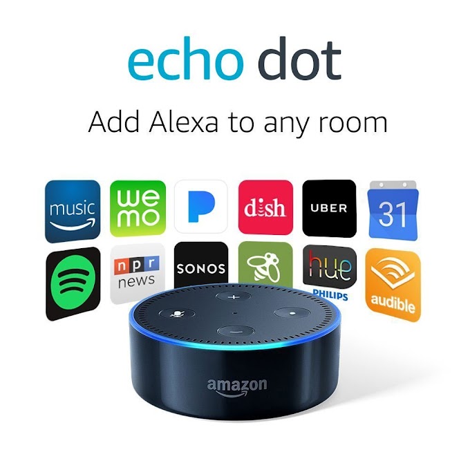 Echo Dot (2nd Generation) - Smart speaker with Alexa - Black