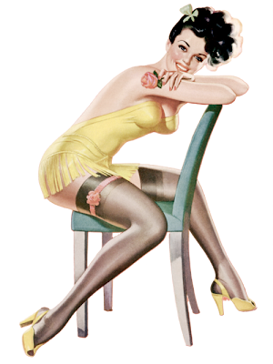 pin up girl, png, transparent background