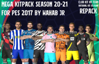 Pes 2017 mega kitpack v7 season 2020/2021