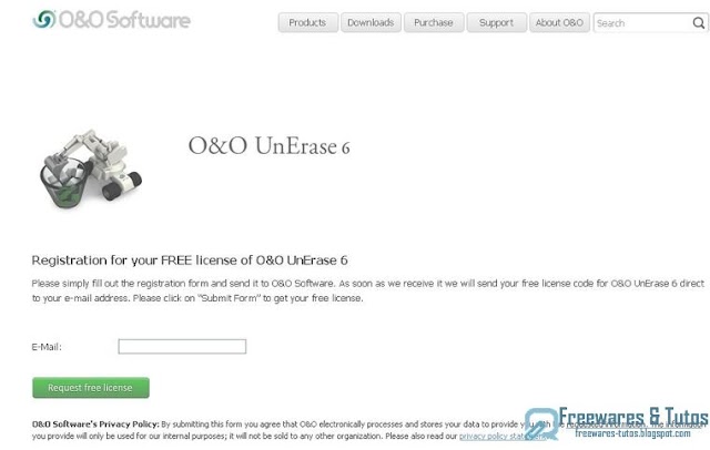 Offre promotionnelle : O&O UnErase 6 gratuit ! (3ème édition)