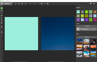 NVIDIA Canvas 初期画面
