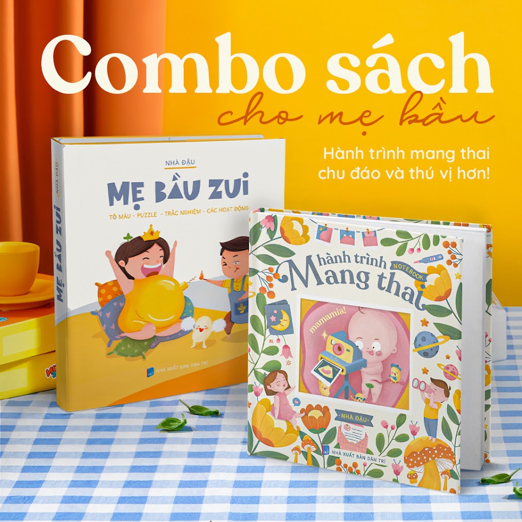 [A116] Mẹ Bầu Zui: Sách hoạt động đầu tiên và duy nhất tại việt Nam