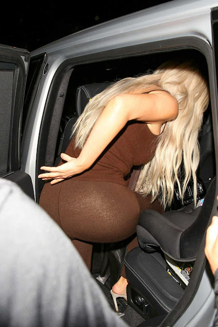 Kim Kardashian Booty Candids in West Hollywood