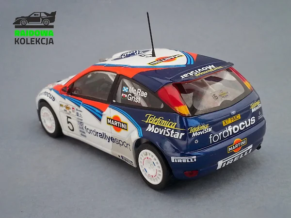 Minichamps Ford Focus RS WRC Winner Rally Acropolis 2002