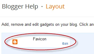 تغيير شعار Favicon بلوجر