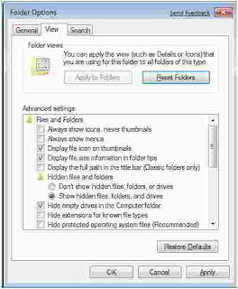 Cara Menampilkan Hidden Files di Windows 7