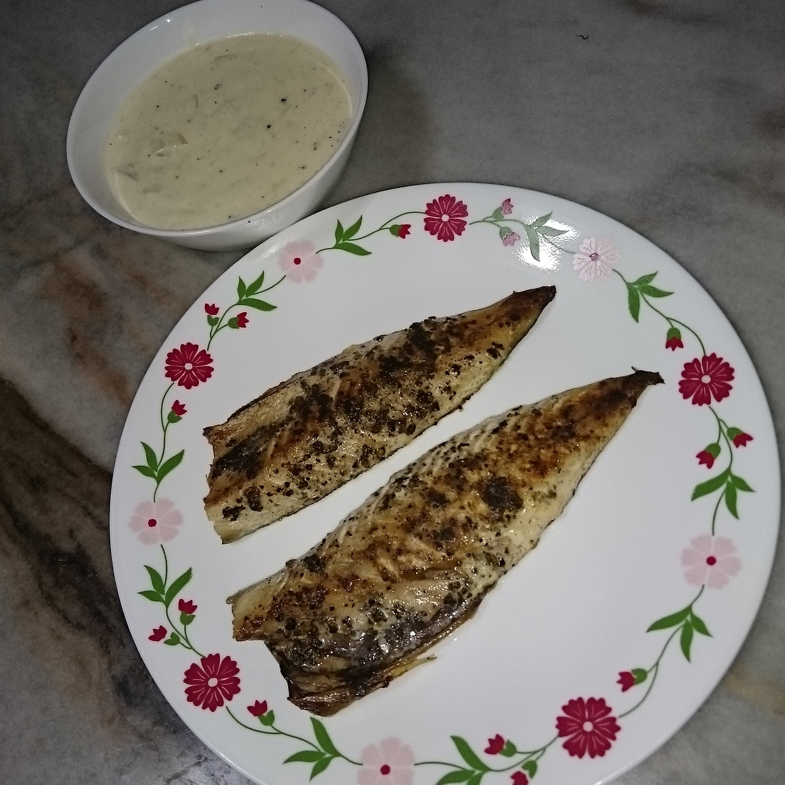 My Life & My Loves ::.: Homemade Blue Mackerel Fillet with 