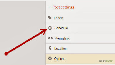 Schedule Blog Post To Publish Automatically In Blogger
