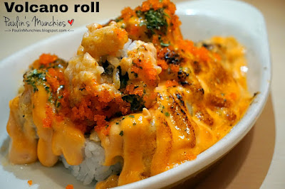Volcano roll - Azuma Sushi Japanese Restaurant at Tanjong Pagar Center - Paulin's Munchies