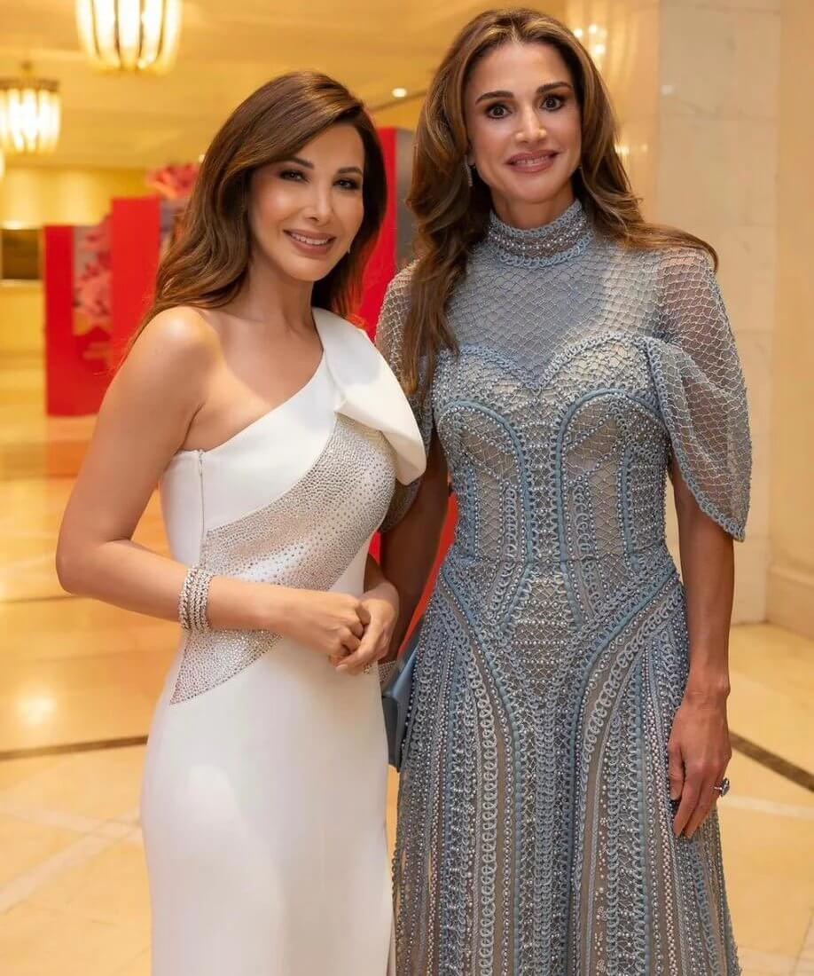 Queen Rania attended the King Hussein's Hope Gala fundraiser