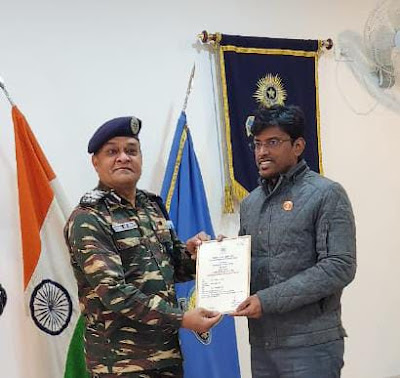 Latest {गया नक्सल प्रभावित क्षेत्र में उत्कृष्ट कार्य पर मिला मान- सम्मान} (CRPF Top News Updates)- AnjNewsMedia