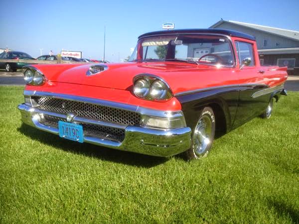 Rare Muscle, 1958 Ford Ranchero For Sale