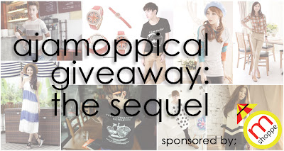 'Saya Join AjamOppical's Giveaway: The Sequel!'