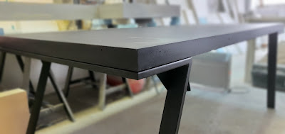 concrete table by CONCRETTO ,100 % handcrafted