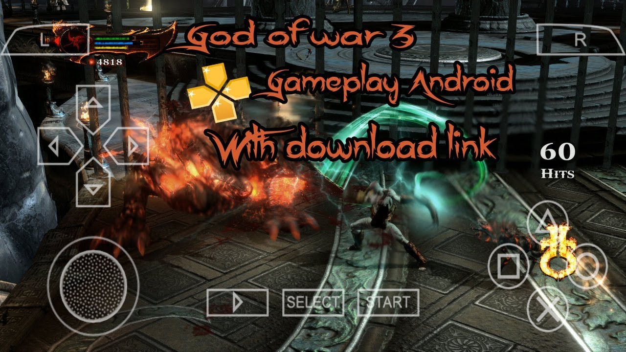 God OF war 3 PPSSPP Android + ISO File Media Fire Link