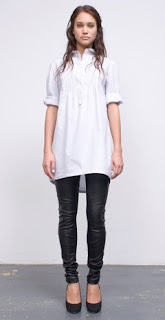 Rag & Bone Pre-Spring 2009 Long Sleeve Pleated Dress