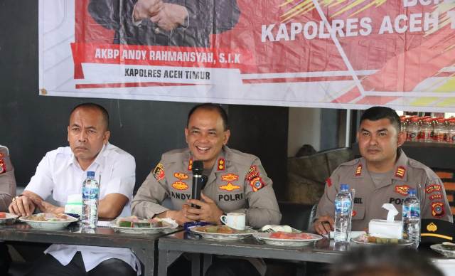 Kembali Gelar Jumat Curhat, Kapolres Aceh Timur Cara Kami Dekatkan Diri Dengan Mayarakat