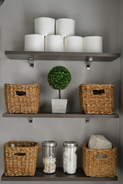 BATHROOM STORAGE IDEAS TO GETTING CLUTTER AWAY