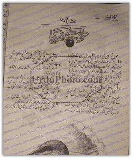 Ek jugnu thehr gaya novel by Afshan Afridi pdf