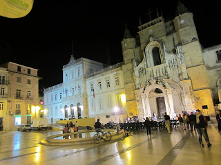 Coimbra Portugal vista nocturna