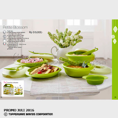 Petite Blossom ~ Katalog Tupperware Promo Juni 2016