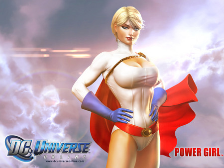  Girl  on Power Girl   Standing For Truth  Decency And Skimpy Outfits
