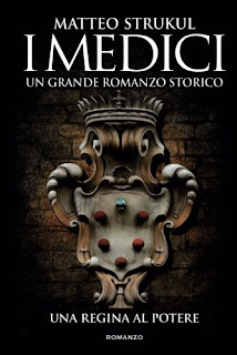 La cover del romanzo storico Una regina al potere