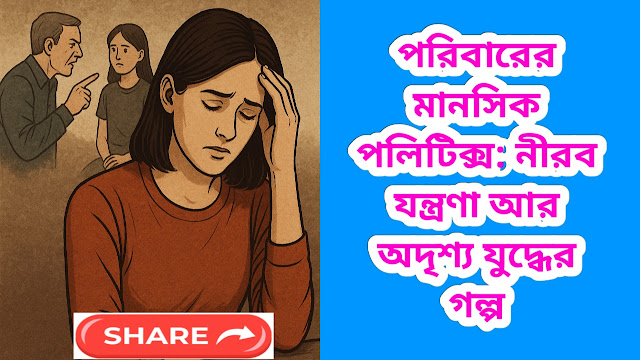 পরিবারের মানসিক পলিটিক্স: নীরব যন্ত্রণা আর অদৃশ্য যুদ্ধের গল্প