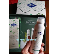 Ricevuto cofanetto omaggio IBSA Crema Leaftech ! condividilo sui social