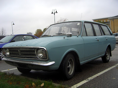 Ford Cortina Station Wagon mark II pictured in Finland in 2008