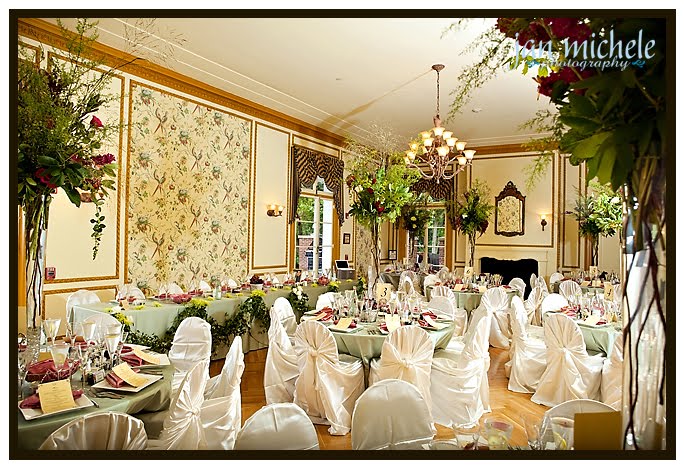 wedding reception dinning room Oxon Hill Manor