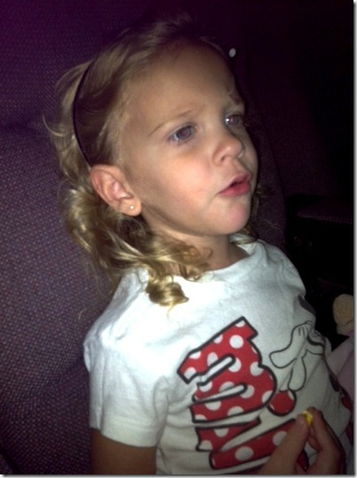 Claire at the movies
