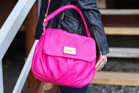 Marc by Marc Jacobs lil ukita pop pink bag, Fashion and Cookies, fashion blogger