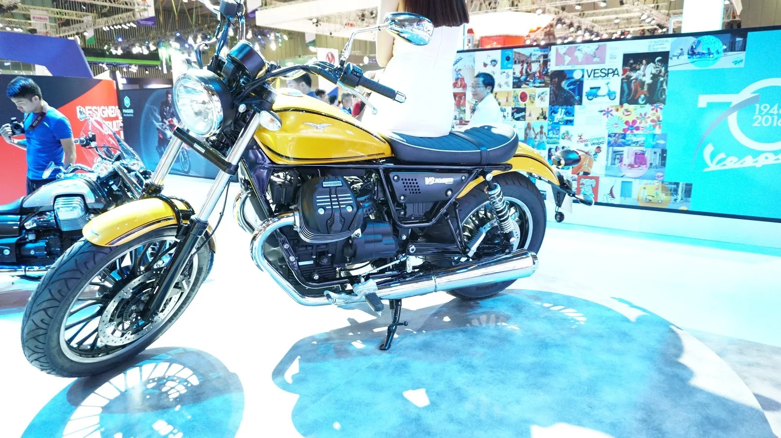 Moto Guzzi V9 Roamer phải nói là một trong xế cổ điển đẹp nhất VMS lần này