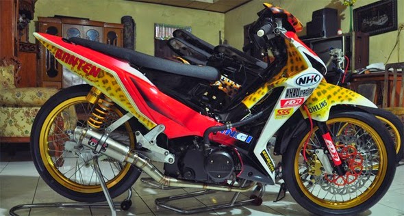 Honda Supra X 125 Modifikasi Terbaru Kumpulan Foto dan Gambar